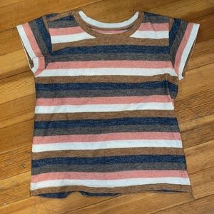 Madewell EUC striped tee, size M